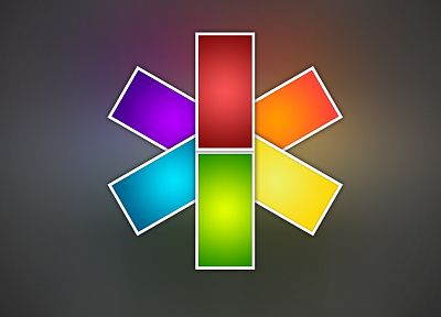 abstract, multicolor, rainbows, colors - desktop wallpaper