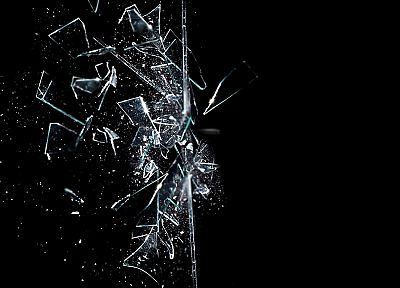 broken glass - duplicate desktop wallpaper