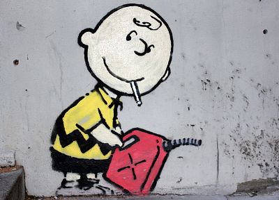 street art, Charlie Brown, Peanuts (Comic Strip) - random desktop wallpaper