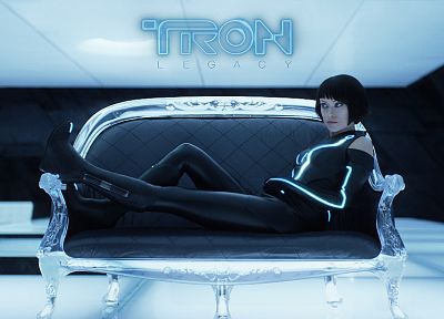 Olivia Wilde, Tron, Tron Legacy, Quorra - random desktop wallpaper