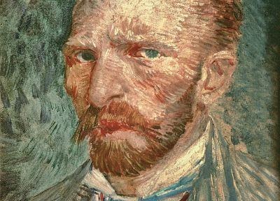 paintings, Vincent Van Gogh, artwork, self portrait - desktop wallpaper