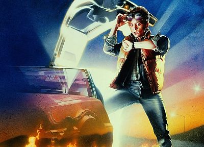 movies, Back to the Future, Michael J. Fox, Marty McFly - random desktop wallpaper