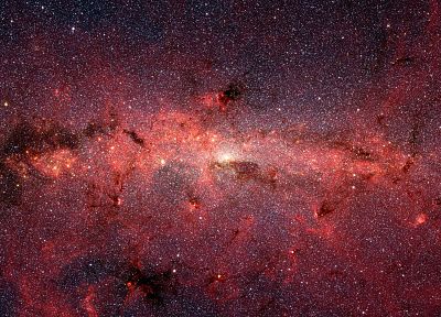 outer space, stars, nebulae, Milky Way - random desktop wallpaper