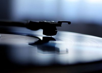 music, vinyl, gramophone - desktop wallpaper