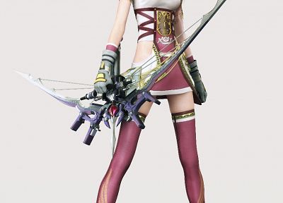 Final Fantasy, models, Final Fantasy XIII, Serah Farron, 3D girls, games - random desktop wallpaper