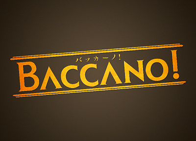 Baccano!, anime - desktop wallpaper