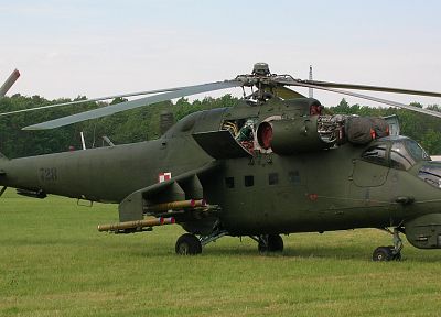 Mi-24 - desktop wallpaper