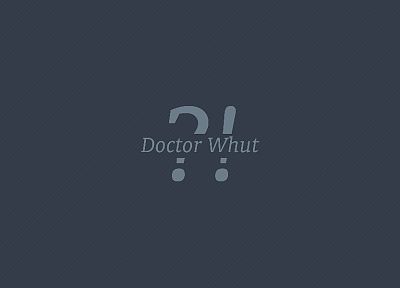 minimalistic, text, Doctor Who - random desktop wallpaper