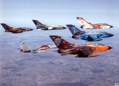 aircraft, Tornado, German Air Force, Panavia Tornado, NATO Tiger Meet - related desktop wallpaper