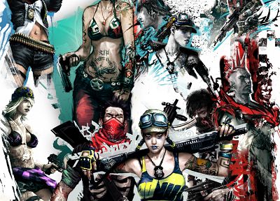 video games, APB, artwork - desktop wallpaper