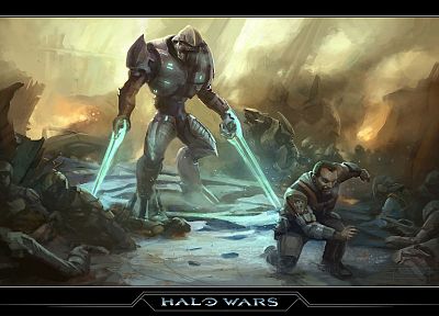 Halo, artwork - random desktop wallpaper