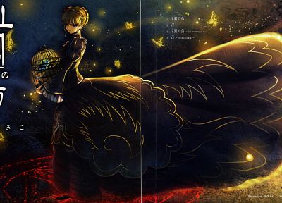 Umineko no Naku Koro ni, Beatrice, witches - random desktop wallpaper