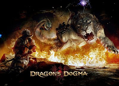 fantasy, adventure, Dragons Dogma - duplicate desktop wallpaper