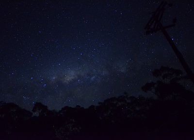 night, stars, skyscapes - duplicate desktop wallpaper