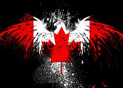 Canada, flags, Canadian, Canadian flag - random desktop wallpaper