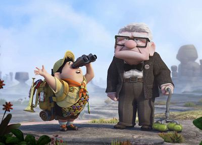 Pixar, movies, CGI, Up (movie) - duplicate desktop wallpaper