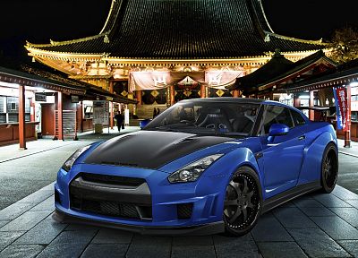 cars, tuning, Nissan GT-R - related desktop wallpaper