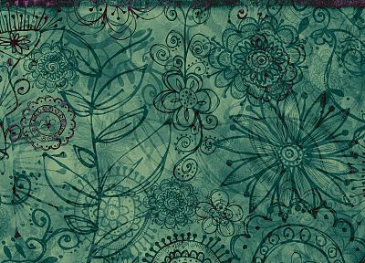 patterns, floral - random desktop wallpaper