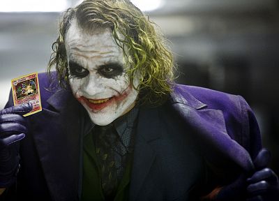 The Joker, Heath Ledger, The Dark Knight - duplicate desktop wallpaper