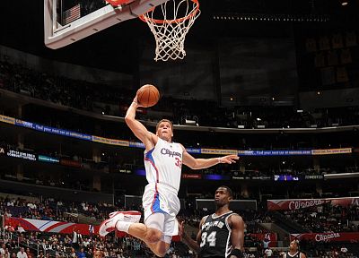 NBA, basketball, Blake Griffin, Los Angeles Clippers - duplicate desktop wallpaper