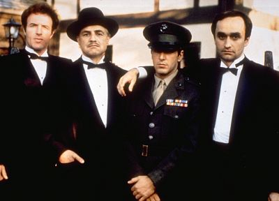 The Godfather, Marlon Brando, Al Pacino, James Caan - random desktop wallpaper