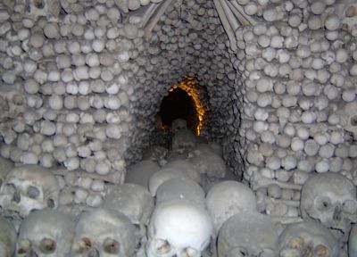 skulls, architecture, churches, Prague, Czech Republic, bones - related desktop wallpaper