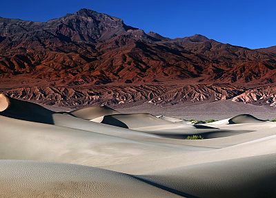 mountains, deserts, dunes - desktop wallpaper