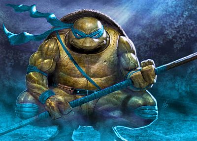 Teenage Mutant Ninja Turtles, Leonardo - related desktop wallpaper
