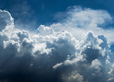 blue, clouds, skyscapes - duplicate desktop wallpaper