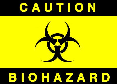 yellow, biohazard - random desktop wallpaper