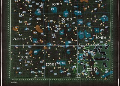 video games, Fallout, maps, Fallout 3 - random desktop wallpaper