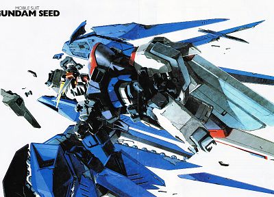 Gundam, mecha, Gundam Wing, Gundam Seed - random desktop wallpaper
