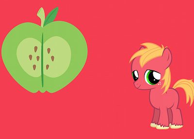 My Little Pony, big macintosh - duplicate desktop wallpaper