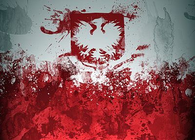flags, Poland - desktop wallpaper