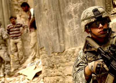 army, soldier, Iraq - random desktop wallpaper
