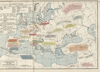 Europe, maps - duplicate desktop wallpaper