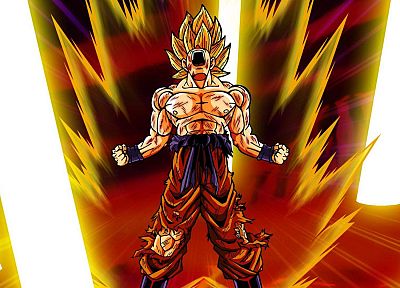 Son Goku, Dragon Ball Z, Super Saiyan - desktop wallpaper