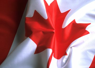 Canada, flags, Canadian flag - duplicate desktop wallpaper