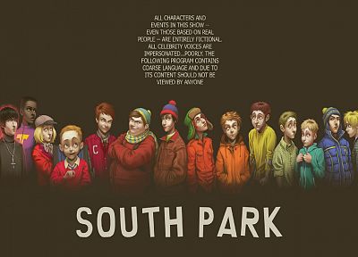 South Park, alternative art - desktop wallpaper