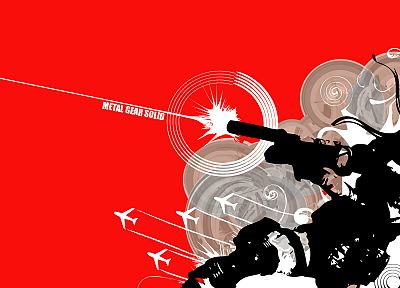 Metal Gear Solid, simple background - random desktop wallpaper