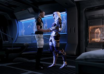Normandy, Mass Effect, Mass Effect 2, Mass Effect 3, Commander Shepard, quarian, Tali Zorah nar Rayya - random desktop wallpaper