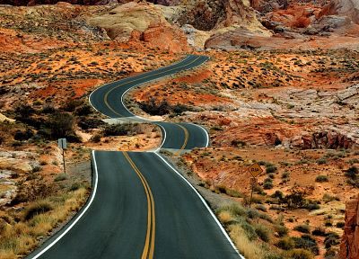 landscapes, deserts, roads - related desktop wallpaper