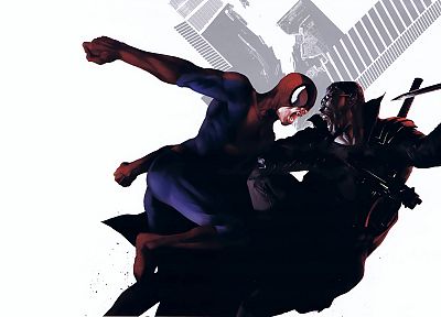 Spider-Man, Marvel Comics, Blade (comics) - random desktop wallpaper