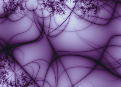 abstract, purple, dual screen, lines - random desktop wallpaper