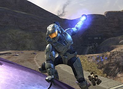 video games, spartan, Halo, grenades, Wraith - random desktop wallpaper