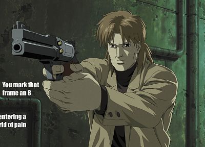 quotes, The Big Lebowski, Togusa, anime, Ghost in the Shell - random desktop wallpaper