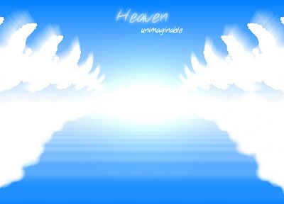 angels, Heaven - duplicate desktop wallpaper