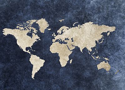 grunge, world map - random desktop wallpaper