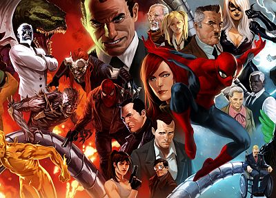 comics, Spider-Man, Marvel Comics - random desktop wallpaper