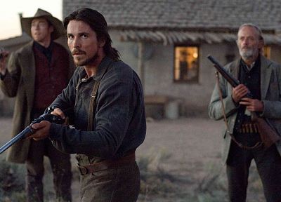 movies, men, Christian Bale, screenshots, actors, 3:10 to Yuma - related desktop wallpaper